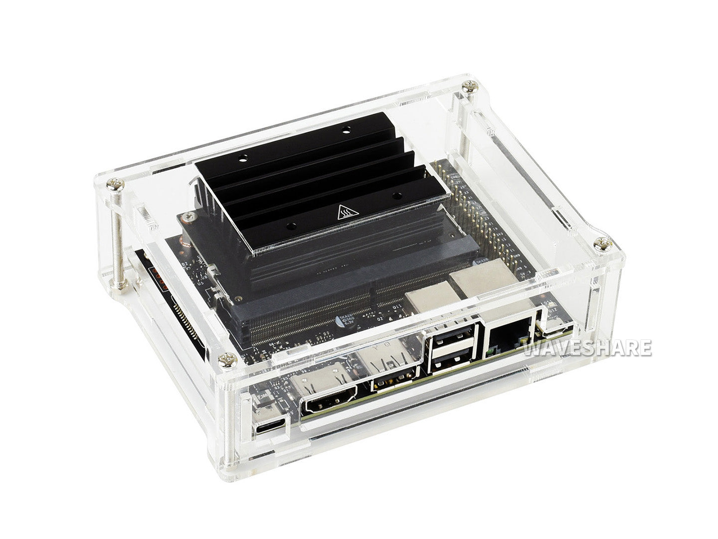 Acrylic Clear Case, Specialized for Jetson Nano 2GB Developer Kit