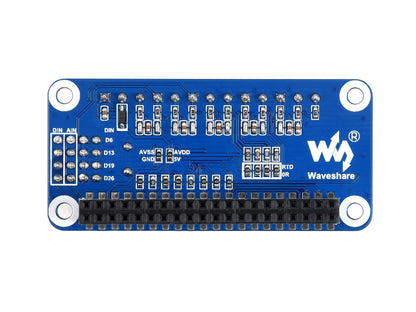 High-Precision AD HAT For Raspberry Pi, ADS1263 10-Ch 32-Bit ADC