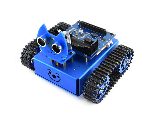 KitiBot Starter Tracked Robot Building Kit Based on BBC micro:bit (optional)