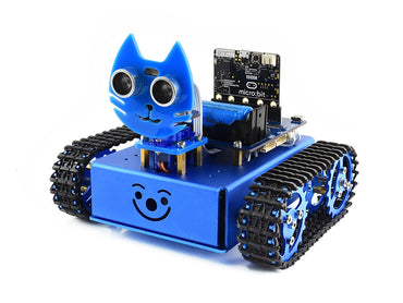KitiBot Starter Tracked Robot Building Kit Based on BBC micro:bit (optional)