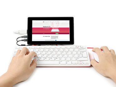 Raspberry Pi 400 Kit With 7inch HDMI Touch Display