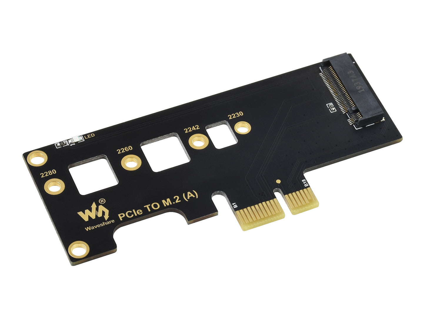 PCIe TO M.2 Adapter, Supports Raspberry Pi Compute Module 4