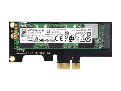 PCIe TO M.2 Adapter, Supports Raspberry Pi Compute Module 4