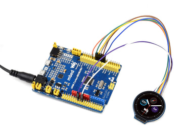 240×240, General 1.28inch Round LCD Display Module, 65K RGB