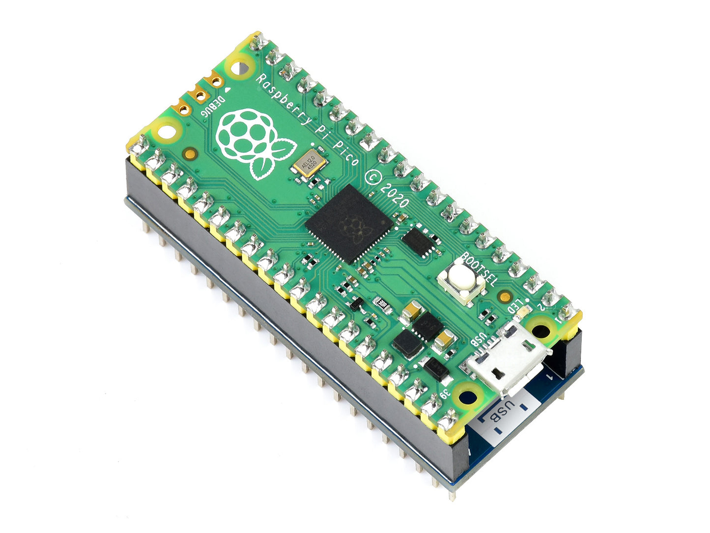 Precision RTC Module for Raspberry Pi Pico, Onboard DS3231 Chip