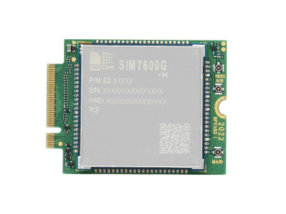 SIM7600G-H-M.2 SIMCom Original 4G LTE Cat-4 Module, Global Coverage, GNSS, M.2 Connector
