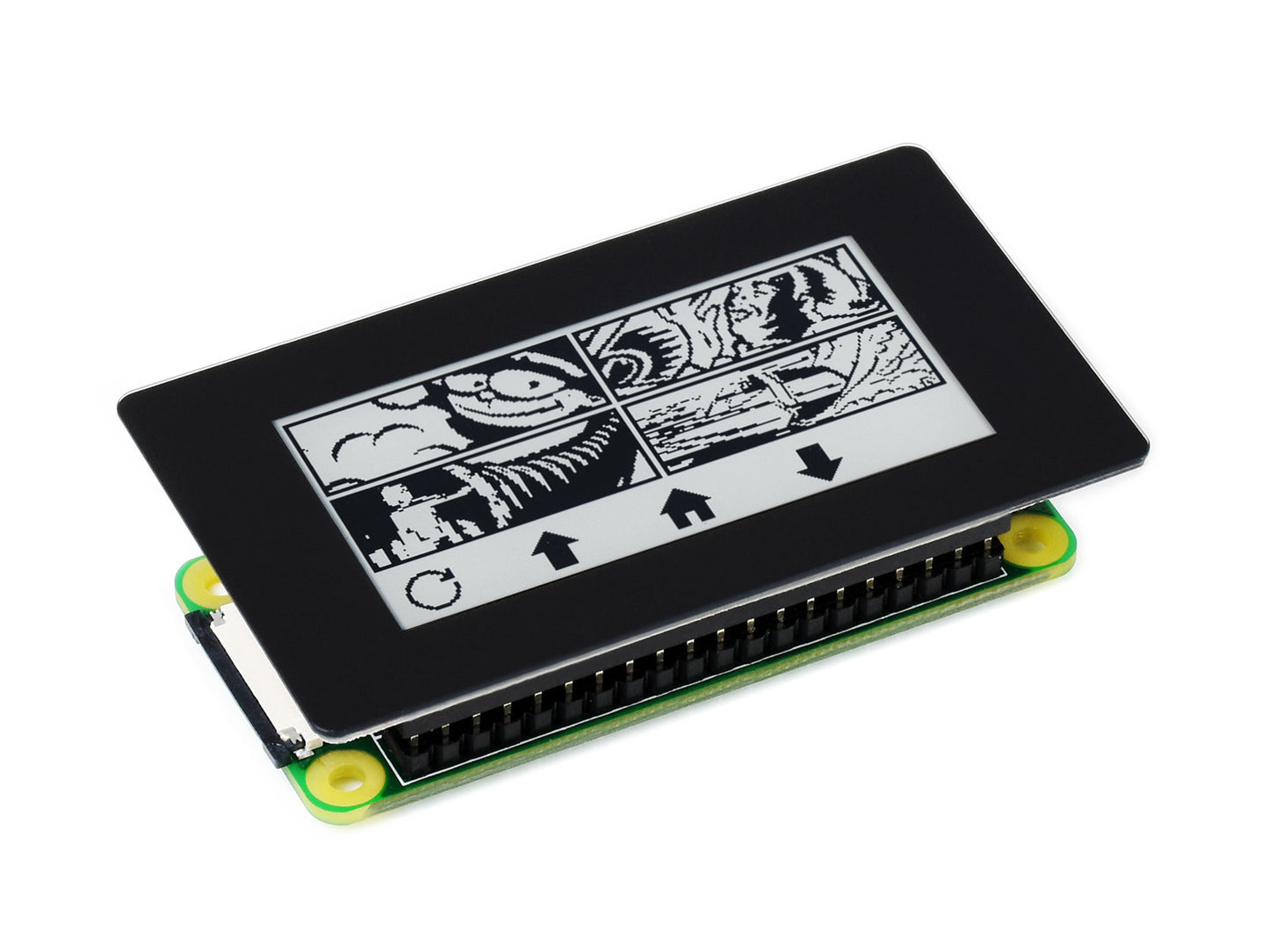 2.13inch Touch e-Paper HAT for Raspberry Pi, 250×122, Black / White, SPI