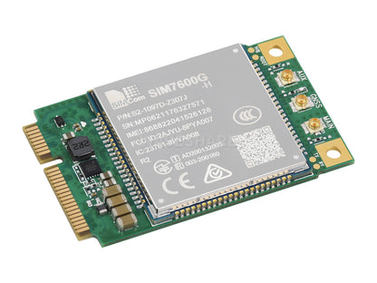 SIM7600G-H-PCIE SIMCom Original 4G LTE Cat-4 Module, Global Coverage, GNSS, Mini-PCIe Connector