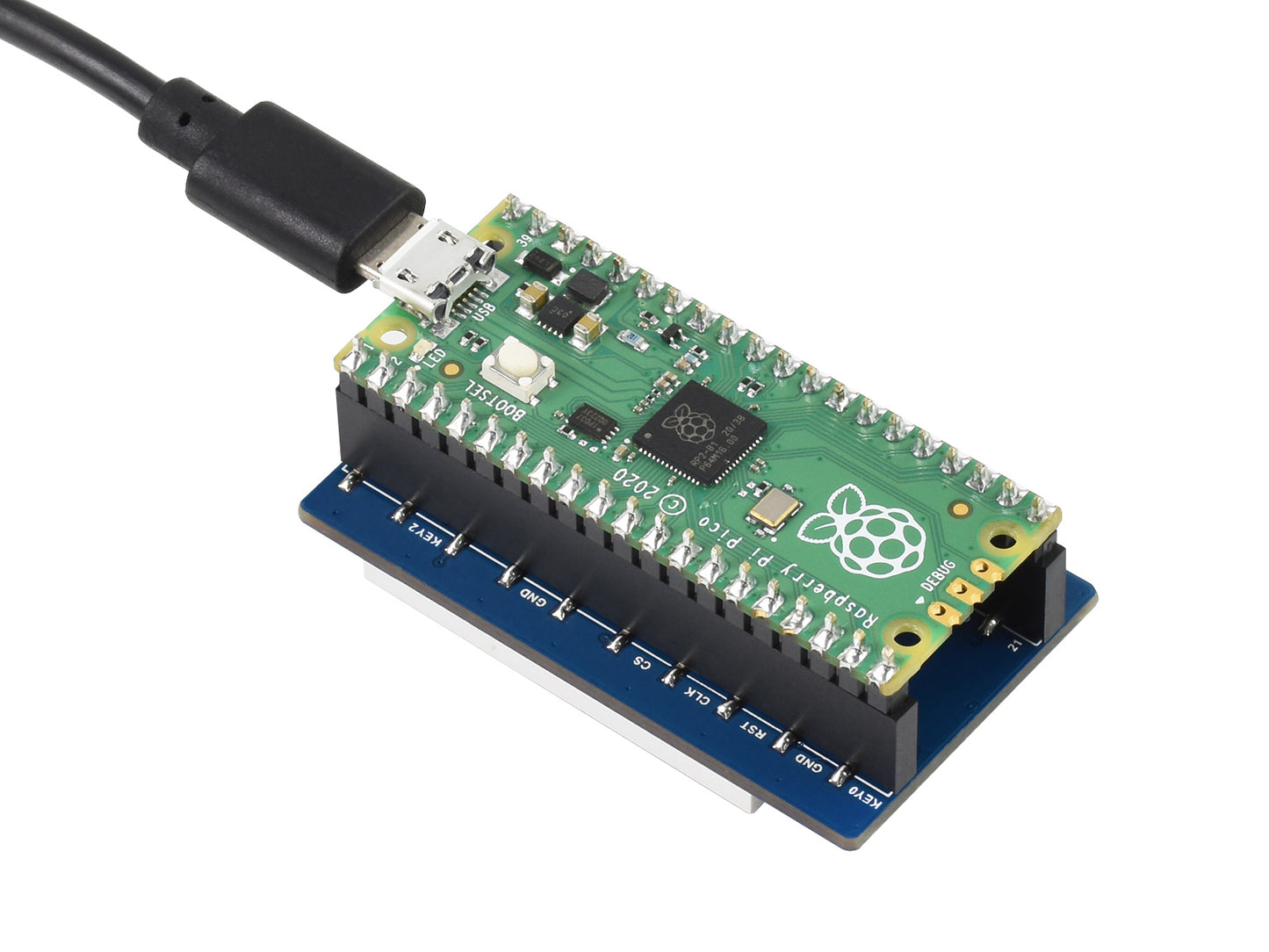 1.44inch LCD Display Module for Raspberry Pi Pico, 65K Colors, 128×128, SPI