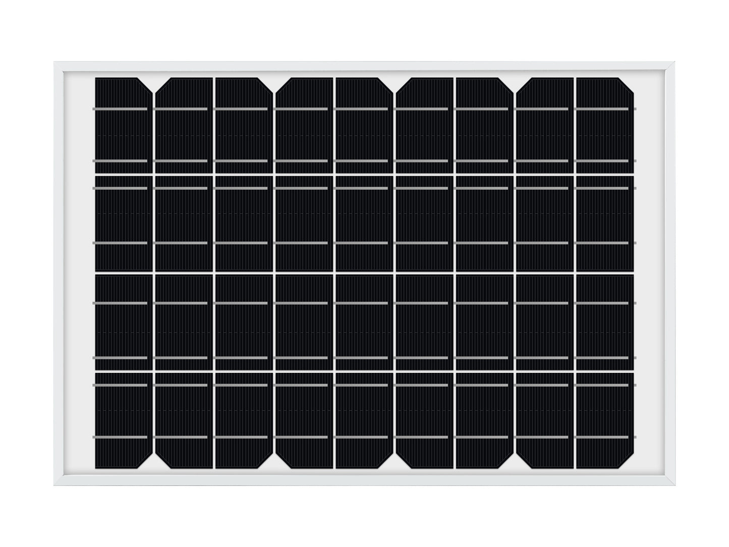 Polysilicon Solar Panel (18V 10W), High Conversion Efficiency