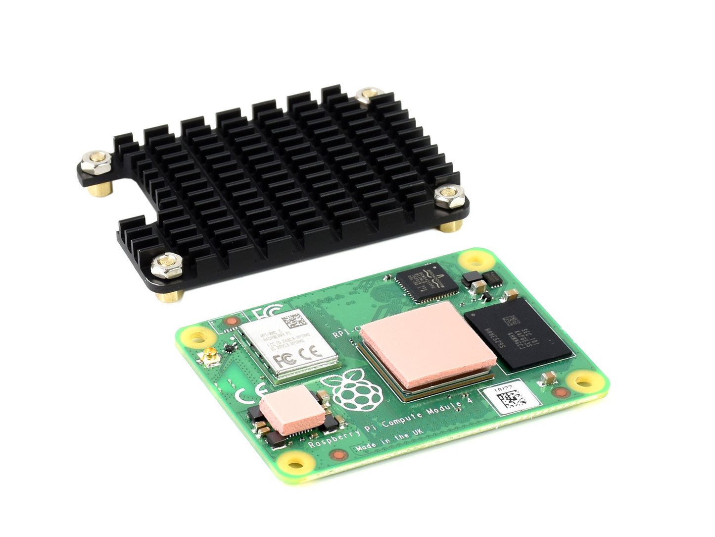 Dedicated Aluminum Heatsink for Raspberry Pi Compute Module 4 CM4