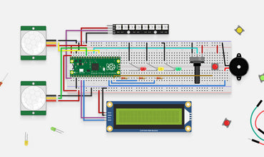 Raspberry Pi Pico Basic Kit, MicroPython Programming Learning Kit