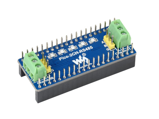 2-Channel RS485 Module for Raspberry Pi Pico, SP3485 Transceiver, UART To RS485