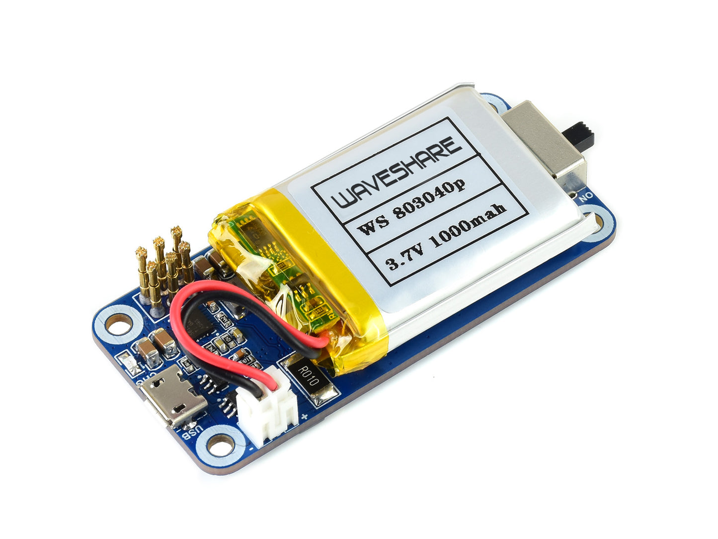 Raspberry Pi Zero WH Package F, with UPS Module and 1.3inch LCD Display