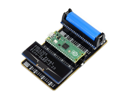 2.23inch OLED Display Module for Raspberry Pi Pico, 128×32, SPI/I2C