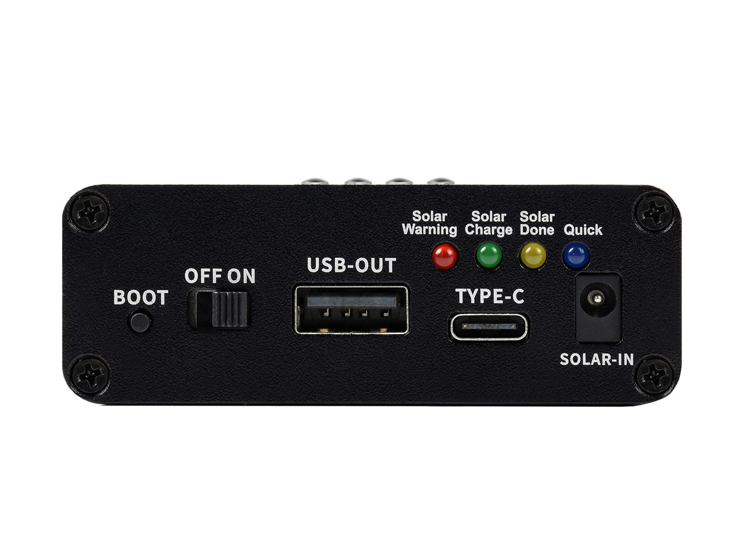 Solar Power Manager (B), Embedded 10000mAh Li-Po Battery, Supports 6V~24V Solar Panels