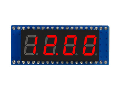 4-digit 8-segment Display Module for Raspberry Pi Pico, SPI-compatible