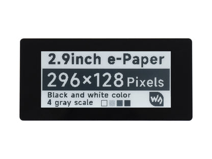 2.9inch Touch E-Paper E-Ink Display HAT for Raspberry Pi, 5-Points Capacitive Touch, 296×128, Black / White, SPI