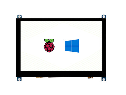 5inch Capacitive Touch Screen LCD (H) Slimmed-down Version, 800×480, HDMI, Toughened Glass Panel, Low Power