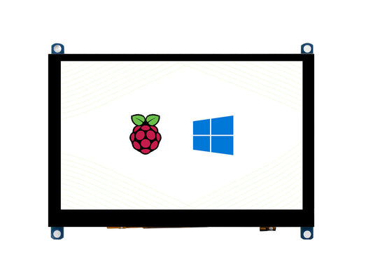 5inch Capacitive Touch Screen LCD (H) Slimmed-down Version, 800×480, HDMI, Toughened Glass Panel, Low Power