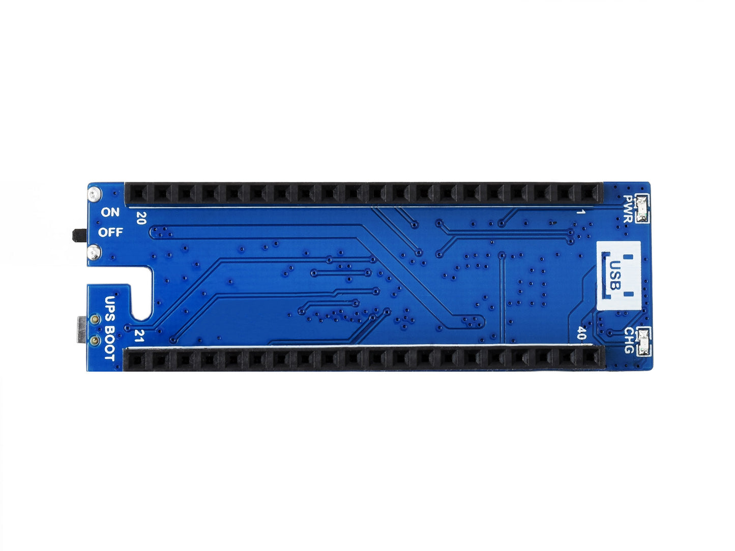 UPS Module for Raspberry Pi Pico, Uninterruptible Power Supply, Li-po Battery, Stackable Design