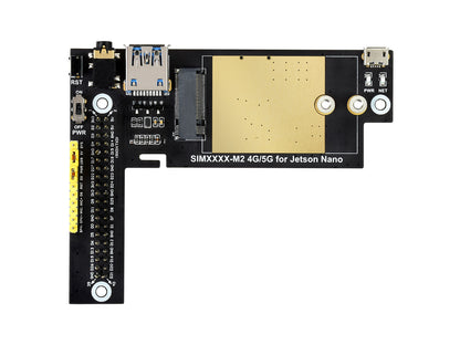 5G/4G/3G module designed for Jetson Nano, multi mode multi band, Options for 5G Module