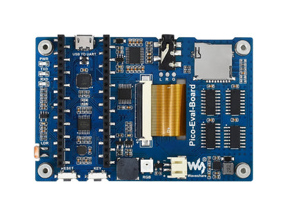 Overall Evaluation Board Designed for Raspberry Pi Pico, Misc Onboard Components