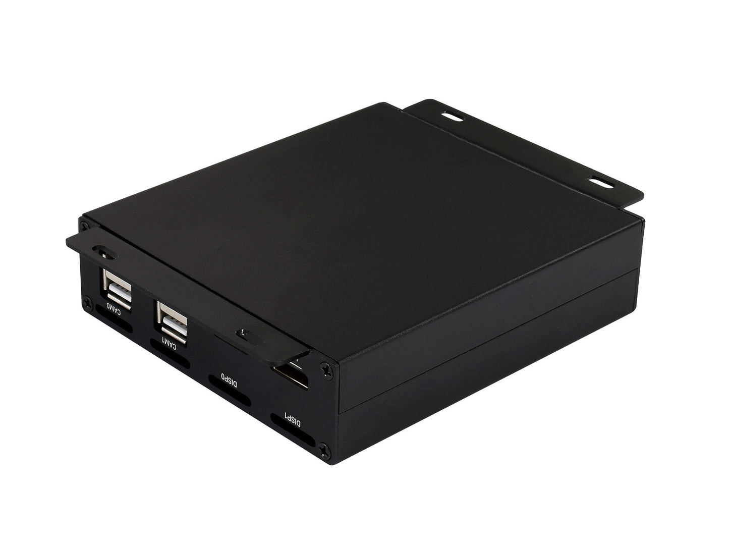 PoE Mini-Computer (Type B) Based on Raspberry Pi Compute Module 4 (NOT Included), Metal Case, With Cooling Fan