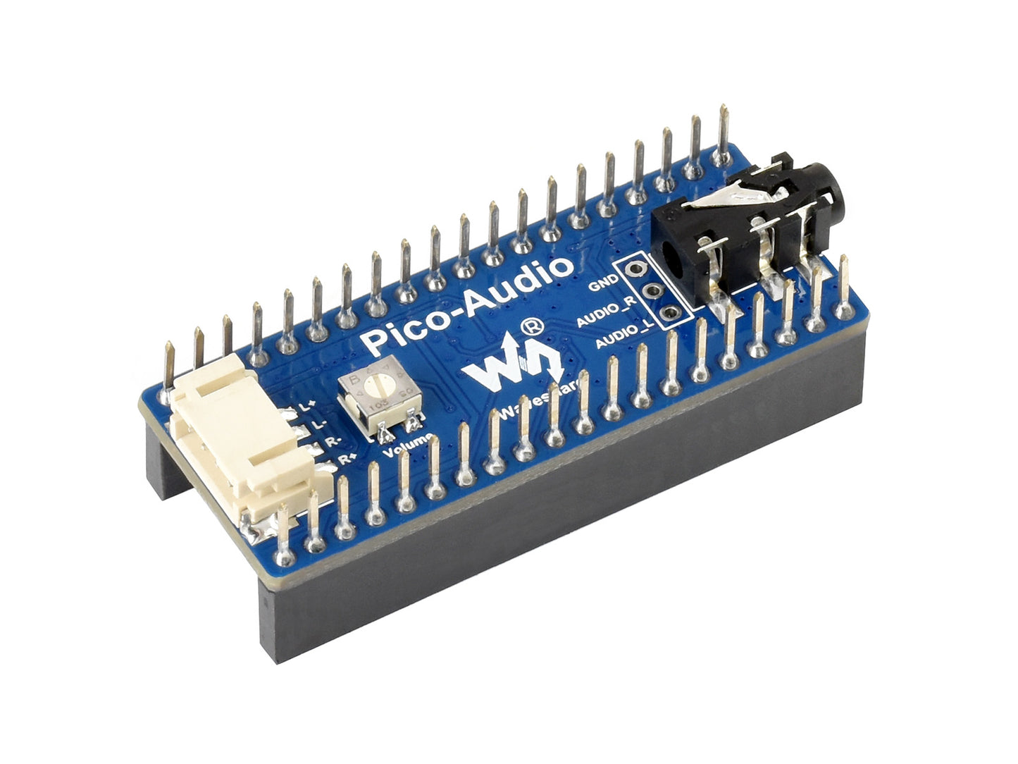 Audio Expansion Module for Raspberry Pi Pico, Concurrently Headphone / Speaker Output