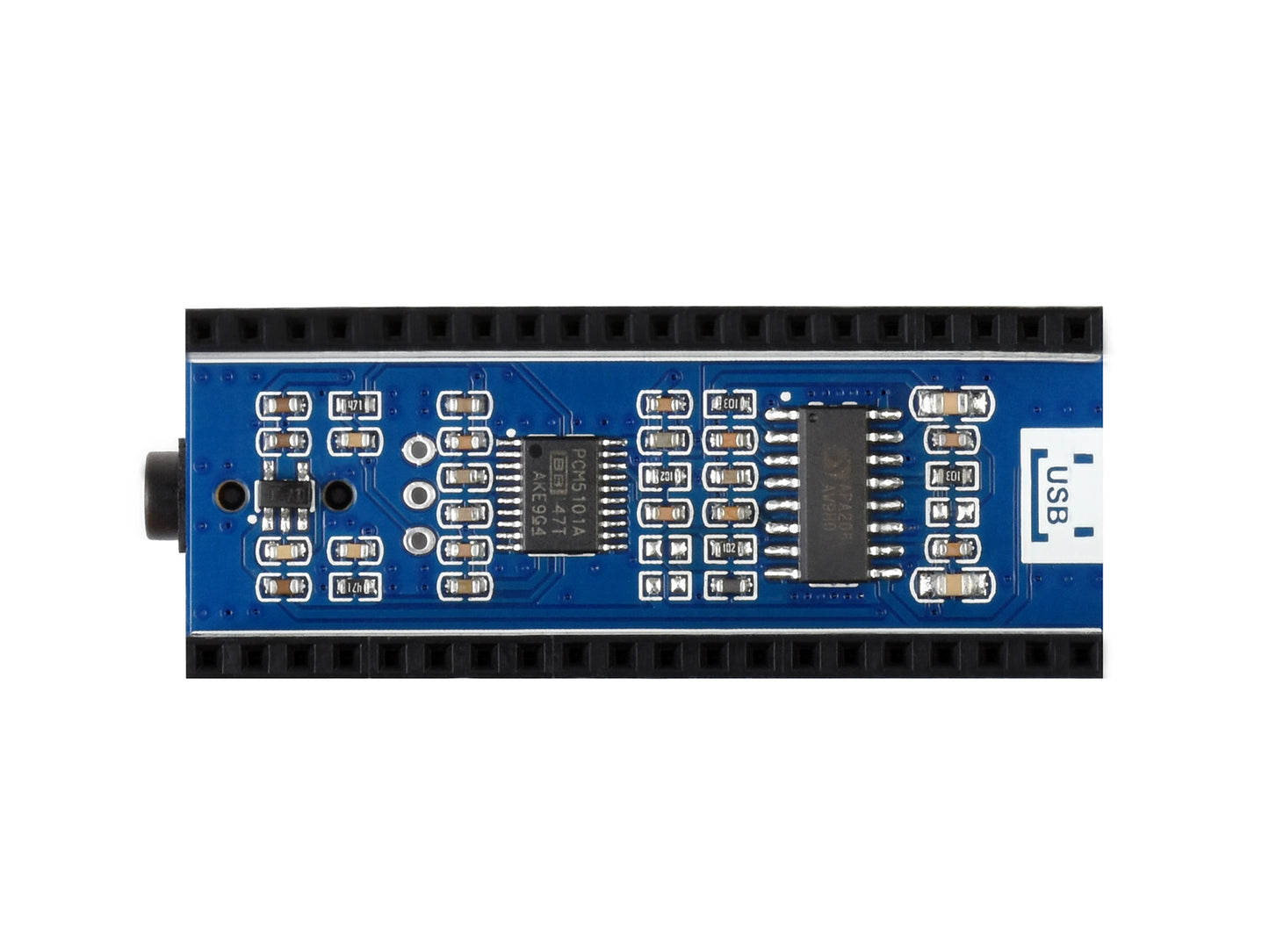 Audio Expansion Module for Raspberry Pi Pico, Concurrently Headphone / Speaker Output