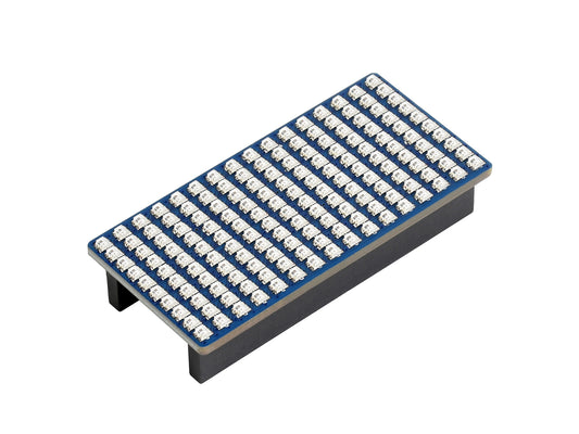 RGB Full-color LED Matrix Panel for Raspberry Pi Pico, 16×10 Grid
