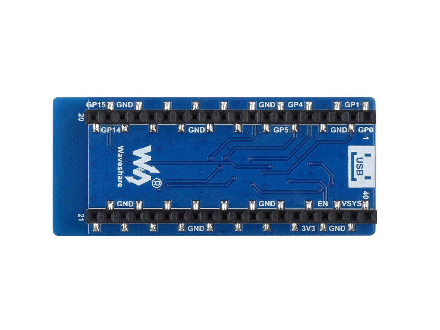 ESP8266 WiFi Module for Raspberry Pi Pico, Supports TCP/UDP Protocol