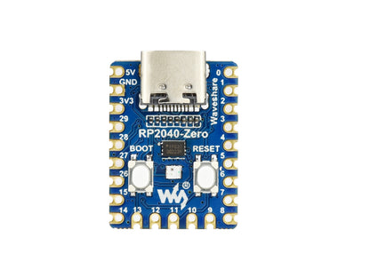 RP2040-Zero, a Pico-like MCU Board Based on Raspberry Pi MCU RP2040, Mini ver.