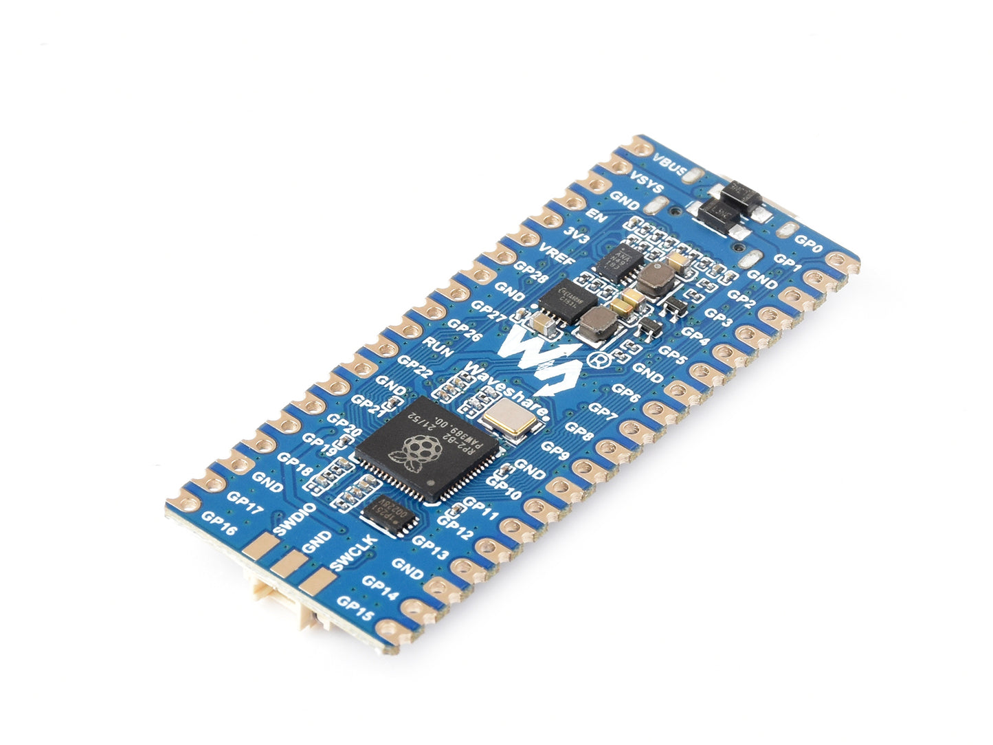 RP2040-LCD-0.96, a Pico-like MCU Board Based on Raspberry Pi MCU RP2040, with LCD