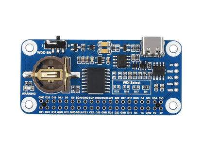 RTC WatchDog HAT for Raspberry Pi, Auto Reset, High Precision RTC