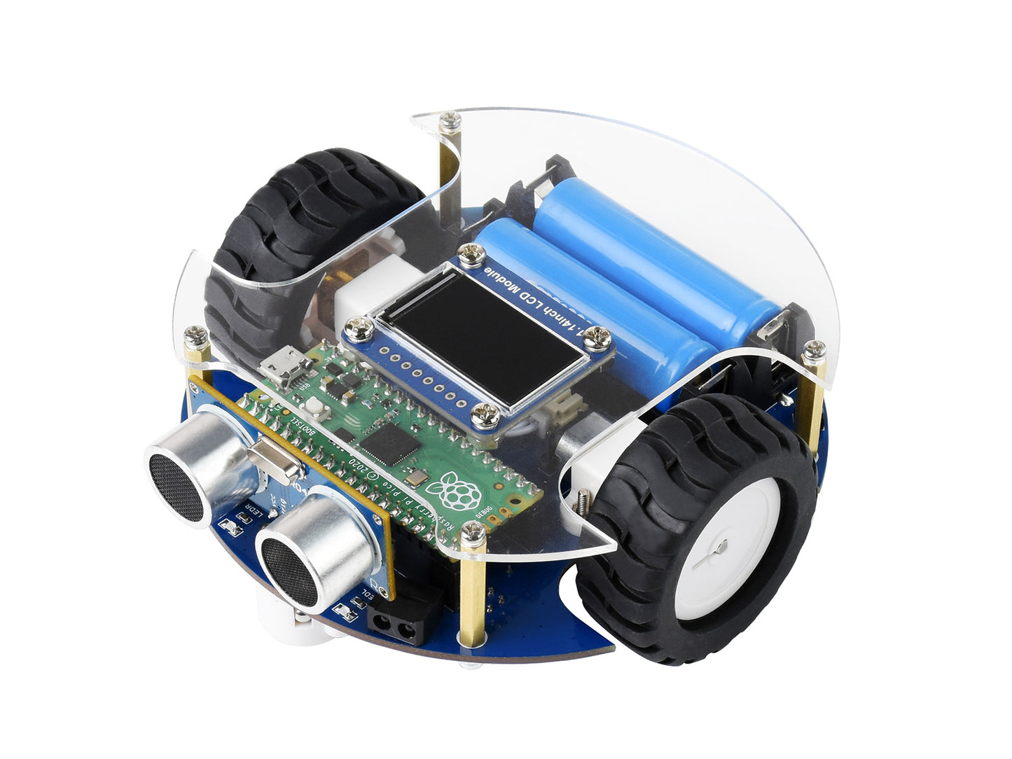 PicoGo Mobile Robot, Based on Raspberry Pi Pico, Self Driving, Remote Control