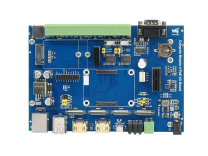 Compute Module 4 Industrial IoT Base Board, for all Variants of CM4