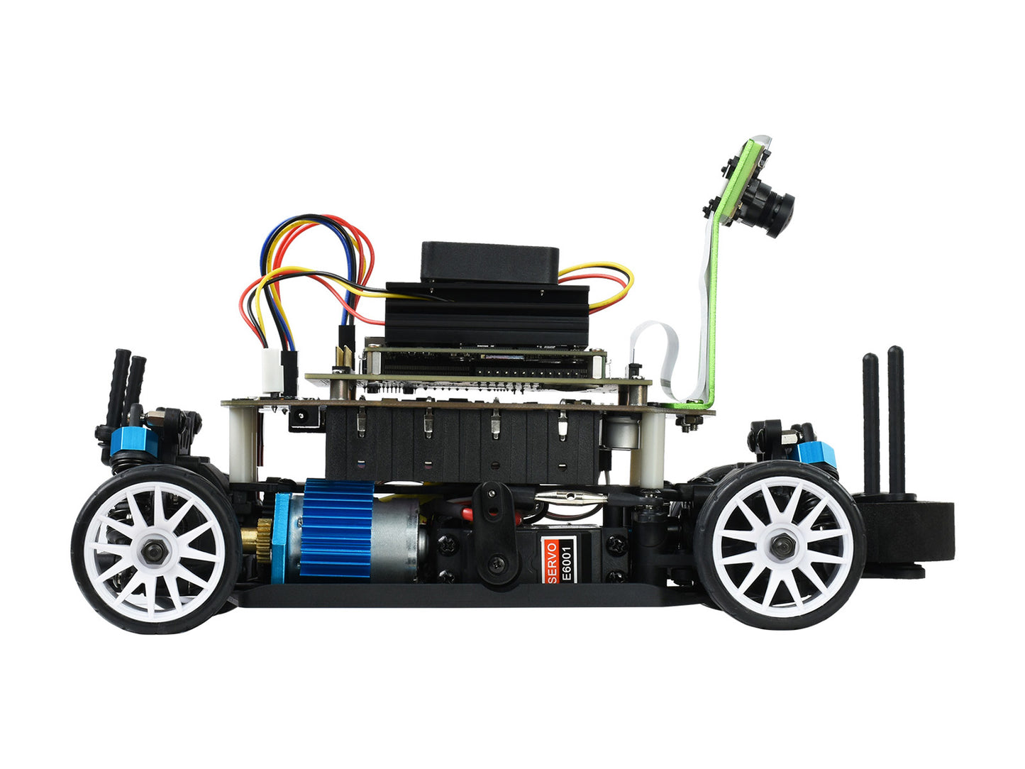JetRacer Pro 2GB AI Kit, High Speed AI Racing Robot Powered by Jetson Nano 2GB (NOT included), Pro Version