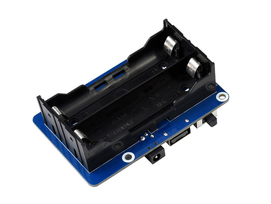Uninterruptible Power Supply UPS HAT (B) for Raspberry Pi, 5V Output, up to 5A Current, Pogo Pins Connector