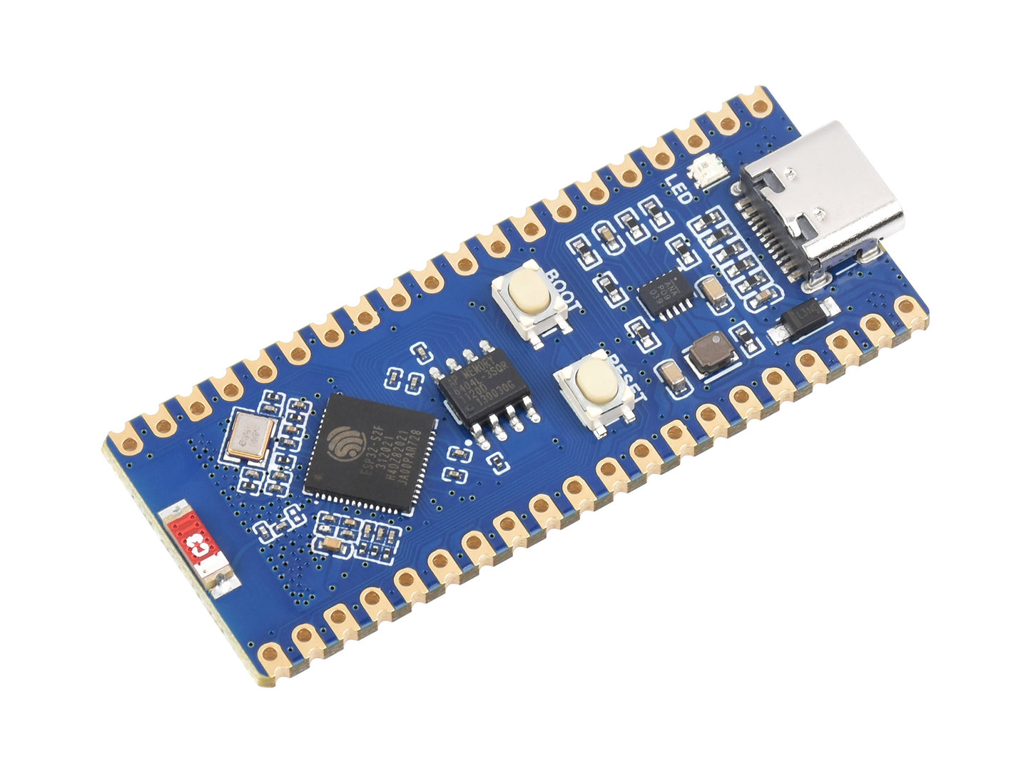 ESP32-S2 MCU WiFi Development Board, 240MHz, 2.4 GHz WiFi, Optional LCD / Pinheader