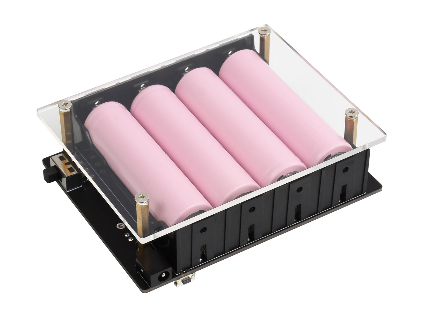 Uninterruptible Power Supply UPS Module (B) for Jetson Nano, 5V Output, up to 5A Current, Pogo Pins Connector