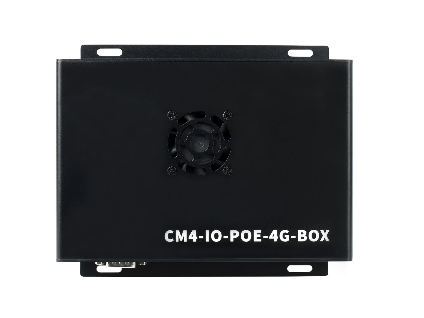 Industrial IoT Mini-Computer Based on Raspberry Pi Compute Module 4 (NOT Included), PoE, 5G/4G, Metal Case, Cooling Fan