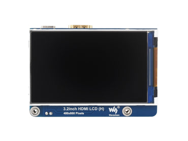3.2inch HDMI IPS LCD Display (H), 480×800, Adjustable Brightness, No Touch