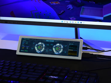 8.8inch IPS Side Monitor, 480×1920, HDMI, HiFi Speaker, No Touch