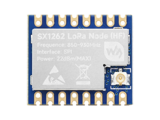 Core1262 LF/HF LoRa Module, SX1262 chip, Long-Range Communication, Anti-Interference, Suitable for Sub-GHz band