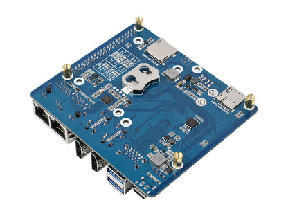 Dual Gigabit Ethernet 5G/4G Base Board Designed for Raspberry Pi Compute Module 4