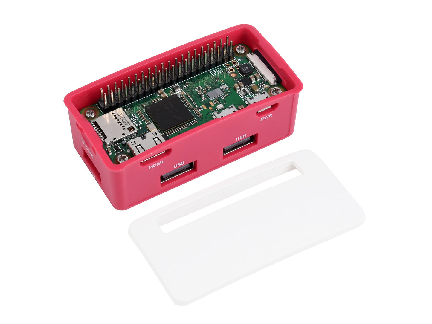 USB HUB BOX for Raspberry Pi Zero Series, 4x USB 2.0 Ports