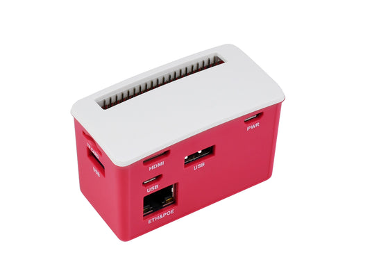 PoE Ethernet / USB HUB BOX for Raspberry Pi Zero Series, 3x USB 2.0, 802.3af-Compliant
