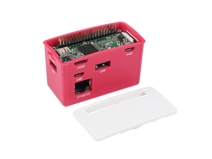 PoE Ethernet / USB HUB BOX for Raspberry Pi Zero Series, 3x USB 2.0, 802.3af-Compliant