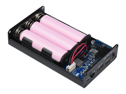 Solar Power Manager (C), Supports 3x 18650 Batteries, Multi Protection Circuits